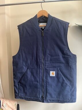 Carhartt WIP Mens Classic RIGID Vest STONEWASH BLUE